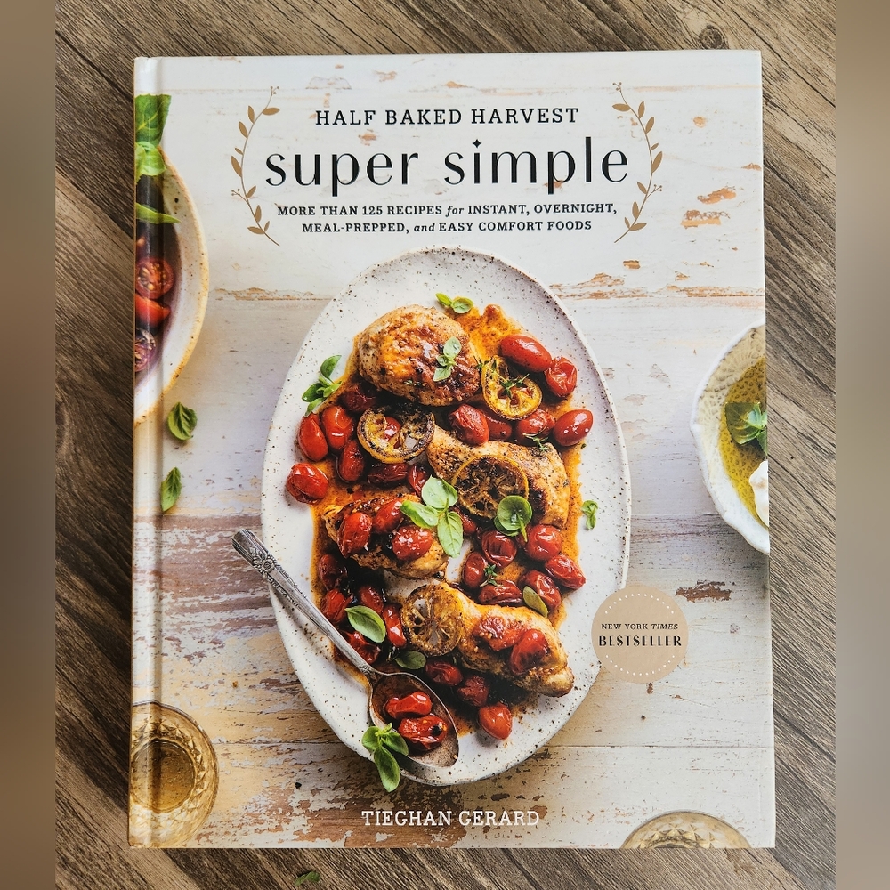 BOGO Cookbooks/Super Simple by Half Baked Harvest